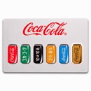 Coca-Cola® 1/1000 oz Gold Shaped Can in Card