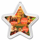 Coca-Cola® 1/2 gram Holiday Gold Star Ornament
