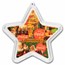 Coca-Cola® 1/2 gram Holiday Gold Star Ornament