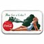 Coca-Cola® 1 oz Silver Bathing Beauty Colorized Bar