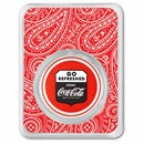 Coca-Cola® 1 oz Silver Colorized Round Route 66 (in TEP)