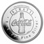 Coca-Cola® 1 oz Silver Polar Bear Colorized Round