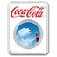Coca-Cola® 1 oz Silver Polar Bear Colorized Round
