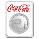 Coca-Cola® 1 oz Silver Polar Bear Round in TEP