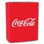Coca-Cola® 1 oz Silver Shaped Bottle