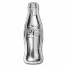 Coca-Cola® 1 oz Silver Shaped Bottle