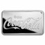 Coca-Cola® 1 oz Silver Struck Bar (In Capsule)
