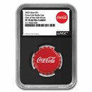 Coca-Cola® 2023 6 gram Silver Bottle Cap - PF-70 NGC (First 500)