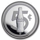 Coca-Cola® 5 cent Bottle 1 oz Silver Struck Round