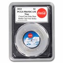 Coca-Cola® 6 gram Ag Polar Bear Bottle Cap - PR-69 PCGS (FS)