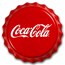 Coca-Cola® 6 gram Silver Bottle Cap (Gold, Silver, Naples Label)