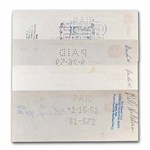 Coca-Cola Bottling Company Check Set of 4