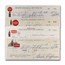 Coca-Cola Bottling Company Check Set of 4