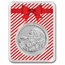 Coca-Cola® Santa 1 oz Silver Round in TEP