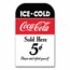 Coca-Cola® Vintage 1 oz Silver Colorized Bottle w/ Tin & COA