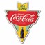 Coca-Cola® Vintage 1 oz Silver Colorized Shaped Sign w/ Box & COA