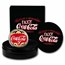 Coca-Cola® Vintage 2 oz Silver High Relief Colorized/Gilded Round