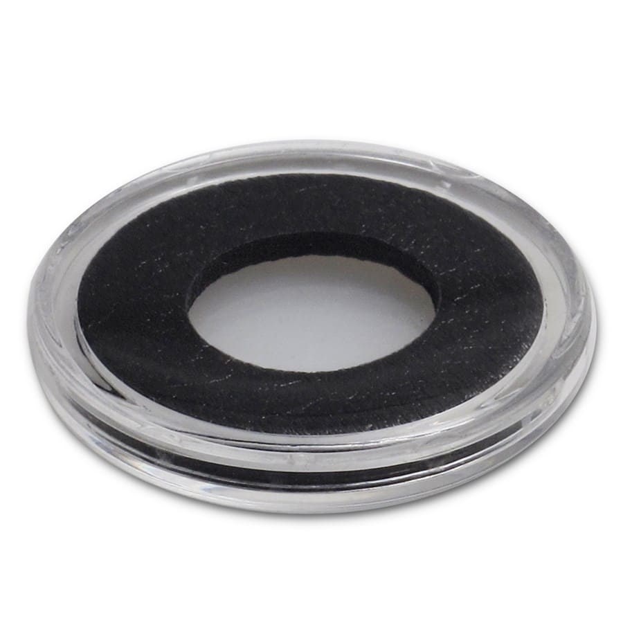 Coin Capsule w/Black Gasket - 14 mm