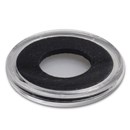 Coin Capsule w/Black Gasket - 15 mm