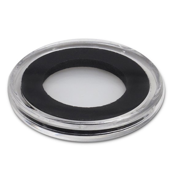 Coin Capsule w/Black Gasket - 26 mm Coin Capsule w/Black Gasket - 26 mm