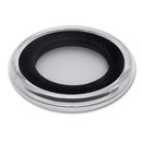 Coin Capsule w/Black Gasket - 34 mm