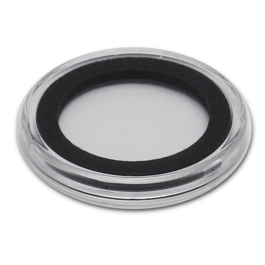 Coin Capsule w/Black Gasket - 36 mm