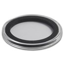 Coin Capsule w/Black Gasket - 39 mm