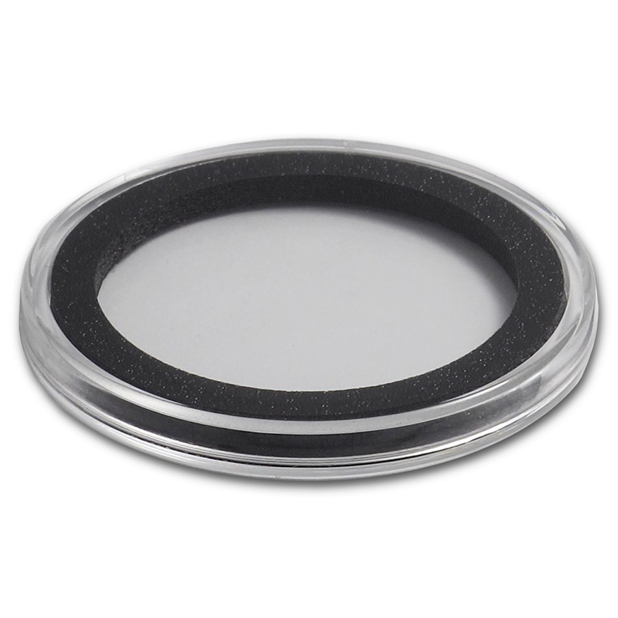 Coin Capsule w/Black Gasket - 39 mm