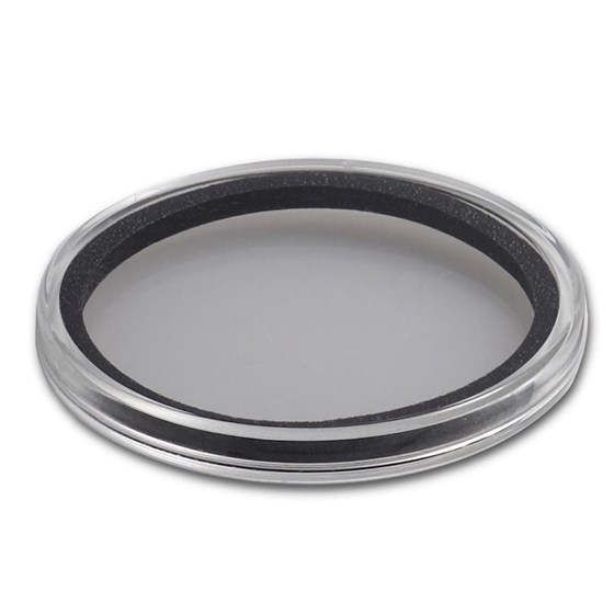 Coin Capsule w/Black Gasket - 43 mm Coin Capsule w/Black Gasket - 43 mm