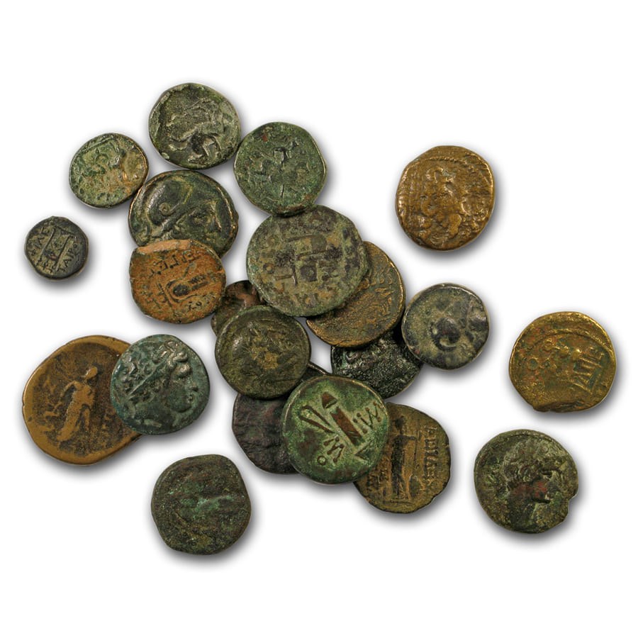 Coin of the Ancient Greek City States AE Units (450-100 BC) VF