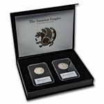 Coinage of the Sasanian Empire: Silver 2-Coin Presentation Set