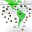 Coins of the World - America (35 coins)