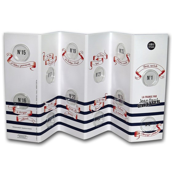 Collector's Box - 2017 France Silver €10 Jean Paul Gaultier Collector's Box - 2017 France Silver €10 Jean Paul Gaultier