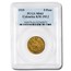 Colombia Gold 5 Pesos MS-61 PCGS (Random)