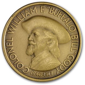 Colonel William F. 'Buffalo Bill' Cody Medal (Pewter)