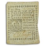 Colonial Currency Culls (Connecticut)