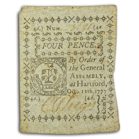 Colonial Currency Culls (Connecticut) Colonial Currency Culls (Connecticut)
