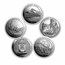 Complete 56-Coin 5 oz Silver ATB Set BU (Elegant Display Box)