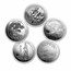 Complete 56-Coin 5 oz Silver ATB Set BU (Elegant Display Box)