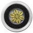 Cook Islands 1/2 gram Gold $5 Golden Snowflake
