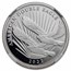 Cook Islands Silver 1/4 oz Double Eagle PF-70 NGC