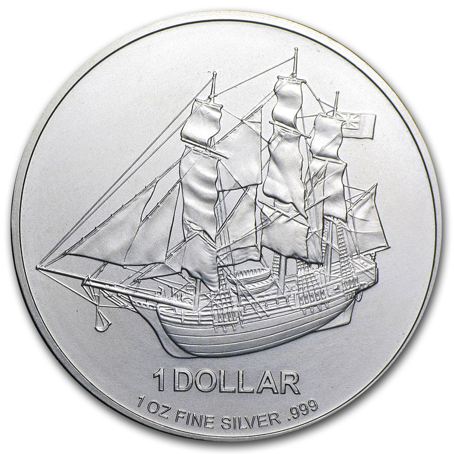 Cook Islands Silver $1 (Random Dates, ASW 1.00)