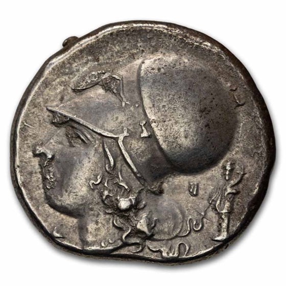 Corinthia, Corinth Silver Stater Pegasus (345-307 BC) Ch AU