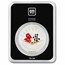 Corvette (1953) White 1 oz Colorized Silver w/ TEP