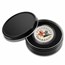 Corvette 2 oz High Relief Silver Colorized Classic Emblem BU