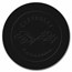 Corvette 2 oz High Relief Silver Colorized Classic Emblem BU