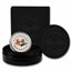 Corvette 2 oz High Relief Silver Colorized Classic Emblem BU