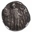 Crete, Phaestus AR Stater (330-300 BC) Ch Fine NGC