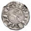 Crusader State Antioch AR Denier Bohemond III 1163-1201 AD XF NGC