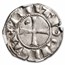 Crusader State Antioch AR Denier Bohemond III 1163-1201 AD XF NGC
